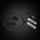Фонарь налобный Mactronic Ultimo X1000 (1000Lm) Cool White/Red Type-C Recharg Helmet Kit (PHL0012)