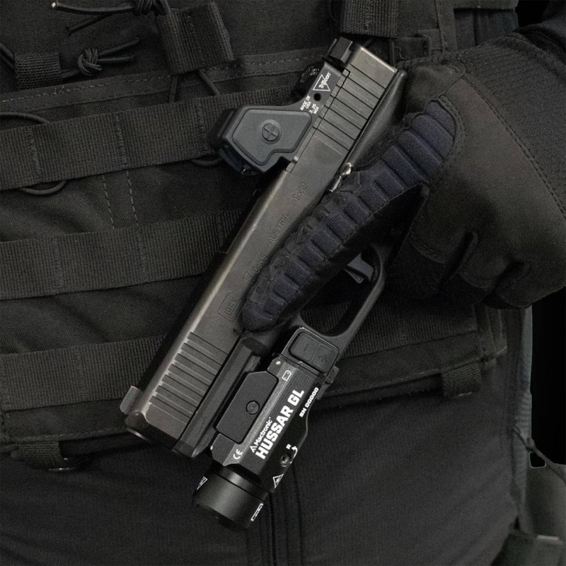 Фонарь тактический Mactronic Hussar GL (900Lm) Gun Mount (THG0011)