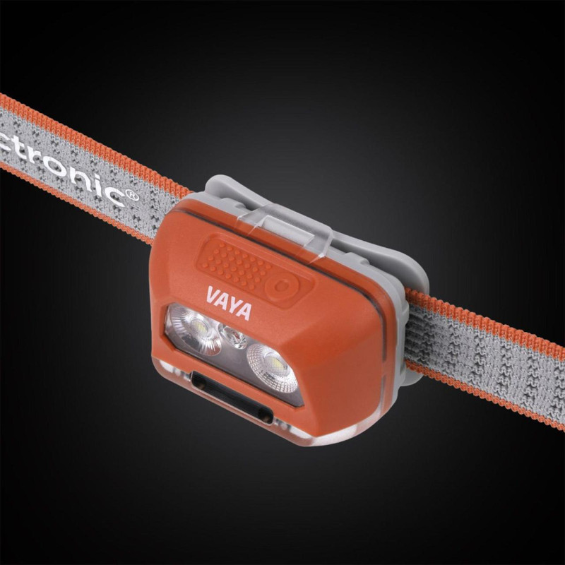 Фонарь налобный Mactronic Vaya (480Lm) Cool/Warm White/Red LED Recharg Type-C (AHL0091)
