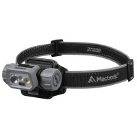 Фонарь налобный Mactronic Prism (650Lm) Cool White/RGB LED Recharg Type-C Helmet Kit (THL0141)