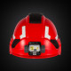 Фонарь налобный Mactronic Prism (650Lm) Cool White/RGB LED Recharg Type-C Helmet Kit (THL0141)