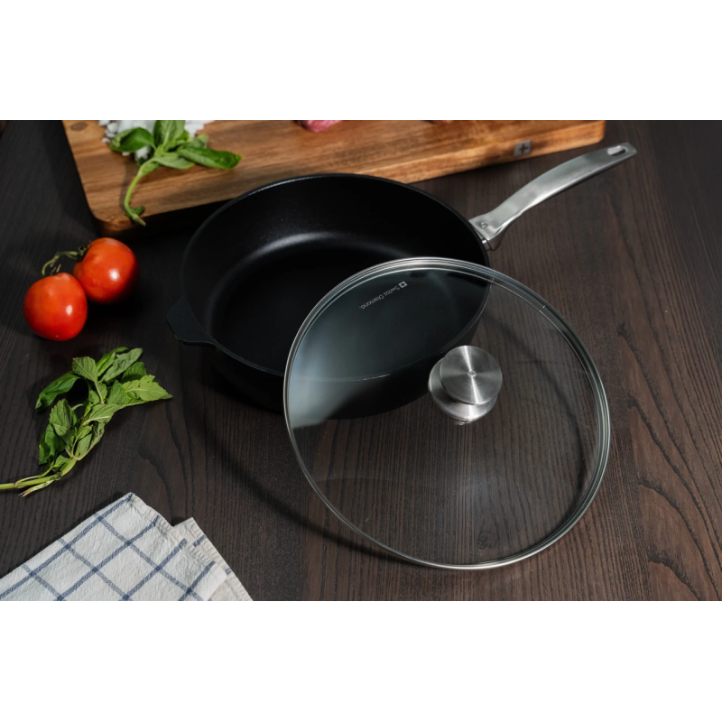 Сотейник с крышкой Swiss Diamond CXD Induction 28 см (CXD6728ic)