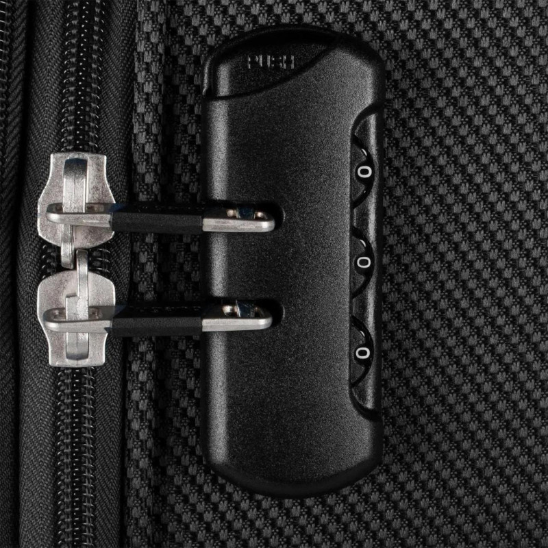Чемодан Lugano Duna (L) Black (WT692738W 28 Negro)