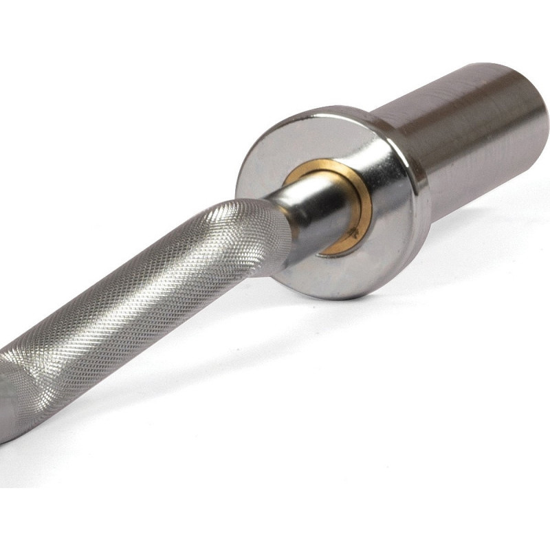 Гриф для штанги Toorx Max 300 Kg EZ curl 120 см 50 мм (BCO-120)