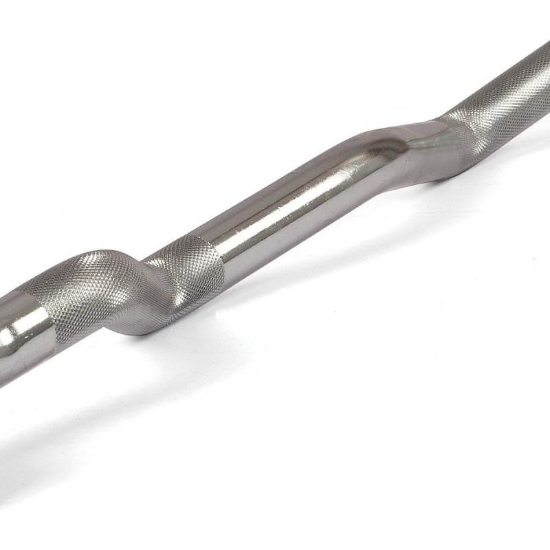 Гриф для штанги Toorx Max 300 Kg EZ curl 120 см 50 мм (BCO-120)