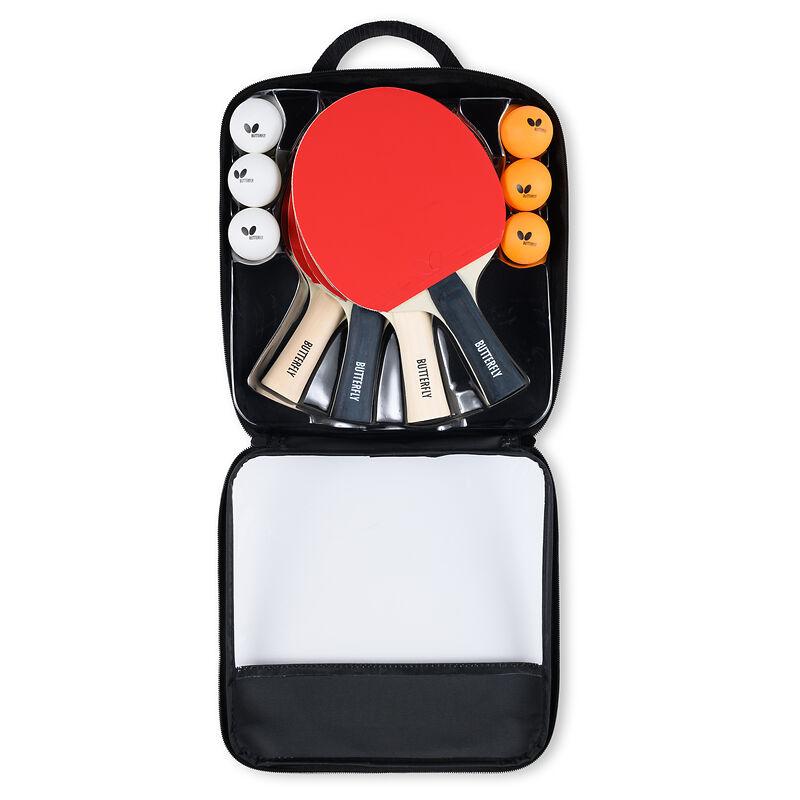 Набор для настольного тенниса Butterfly Racket Set Easy 4 Bats 6 Balls (6257643202)