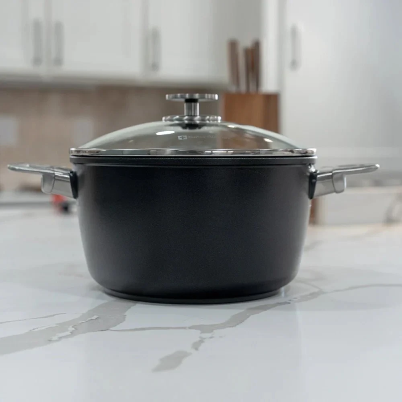 Кастрюля с крышкой Swiss Diamond CXD Induction 24 см (CXD6124ic)