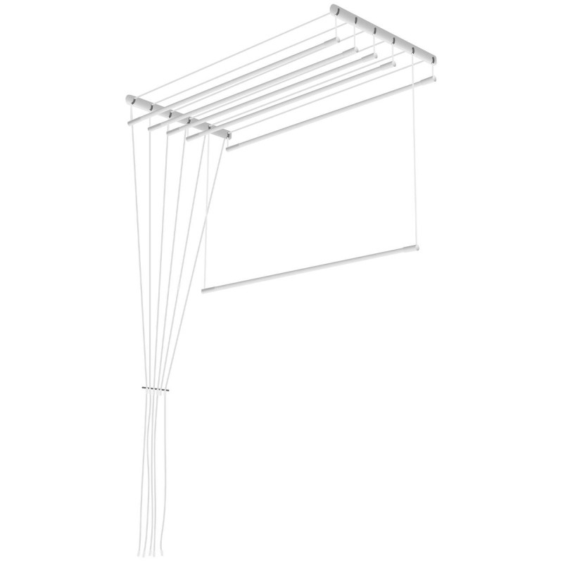 Сушилка для белья настенно-потолочная Casa Si Perfect Dry 5 x 1.6m White (CS42260V05)