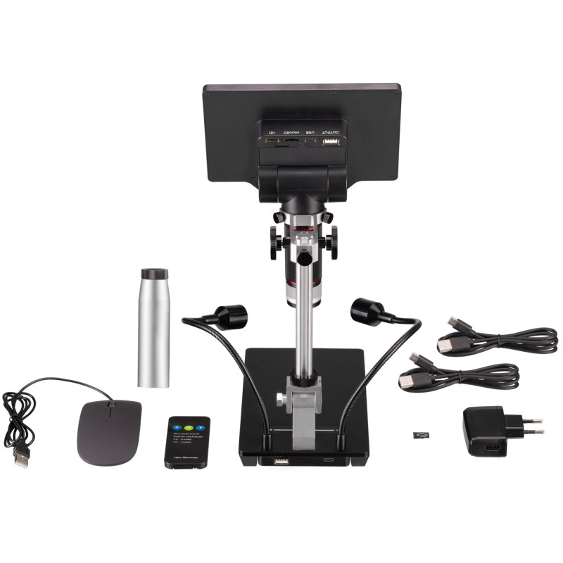 Микроскоп Bresser Digital WiFi 1080P 2L with LCD Screen (9652100/13518)