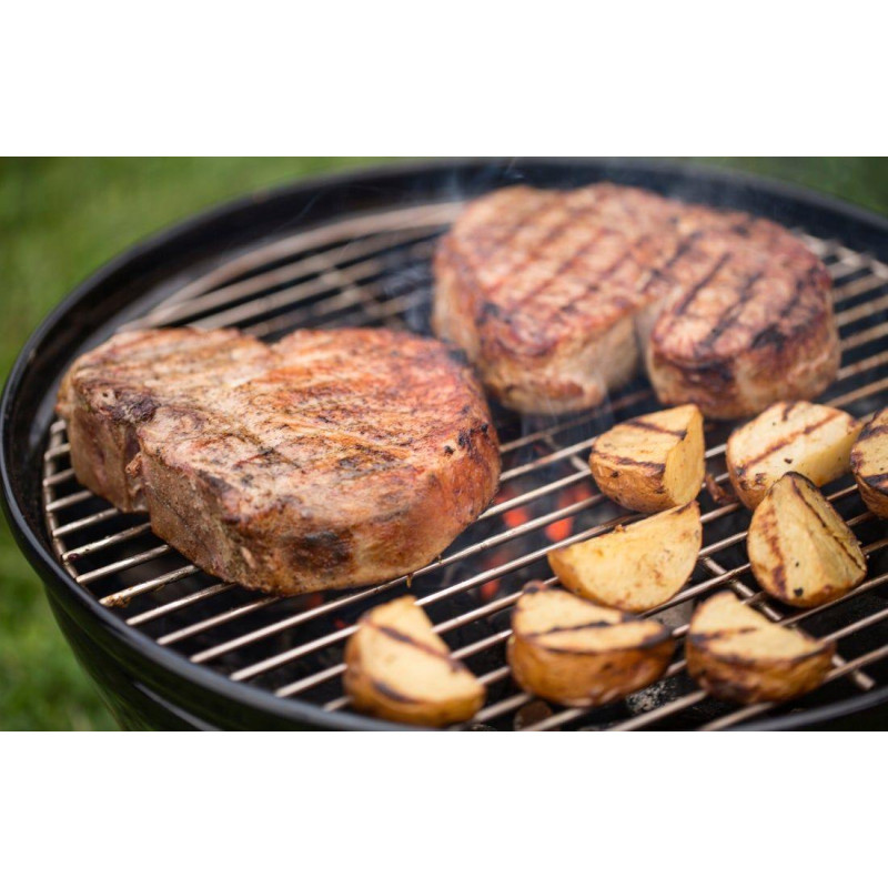 Угольный гриль Weber Smokey Joe Premium 37 см, слоновая кость