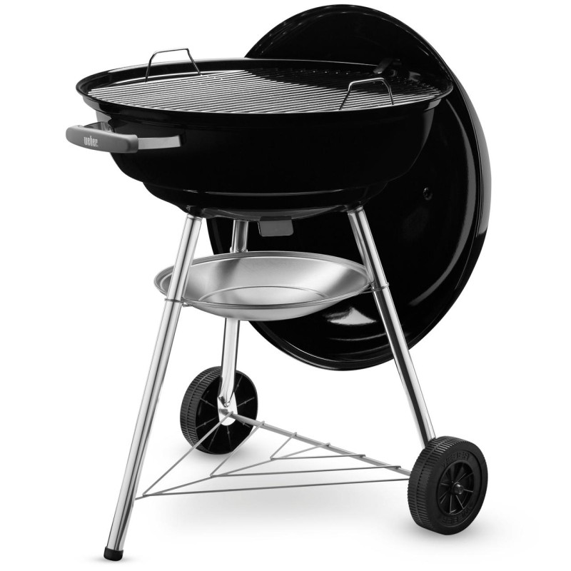 Угольный гриль Weber Compact Kettle 57 см, черный