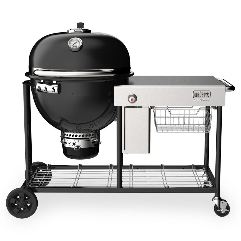 Угольный гриль Weber Summit Kamado S6 61 см, черный