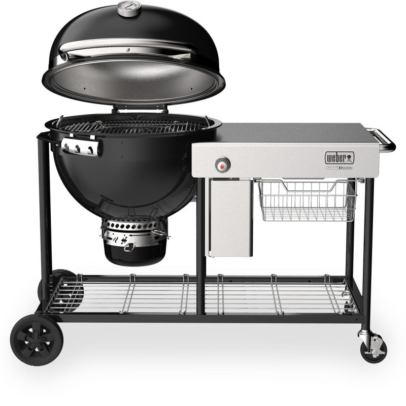 Угольный гриль Weber Summit Kamado S6 61 см, черный