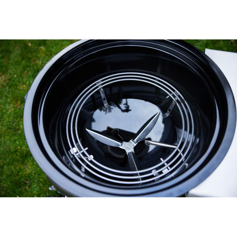 Угольный гриль Weber Summit Kamado S6 61 см, черный