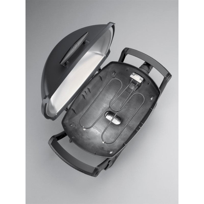 Электрический гриль Weber Q 2400 с подставкой серый