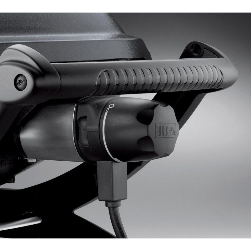 Электрический гриль Weber Q 2400 с подставкой серый