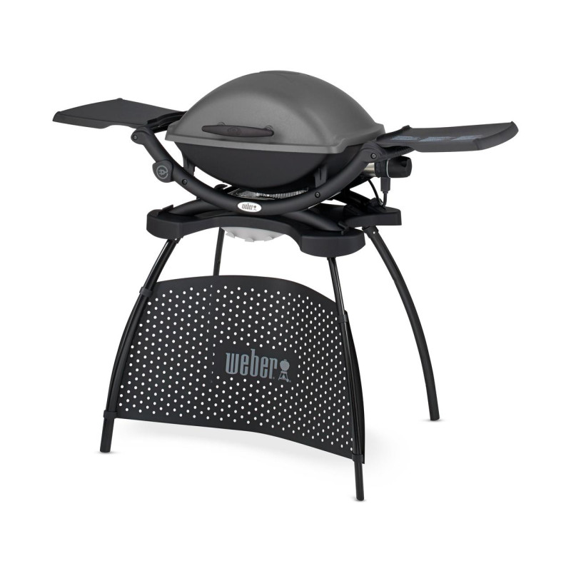 Электрический гриль Weber Q 2400 с подставкой серый