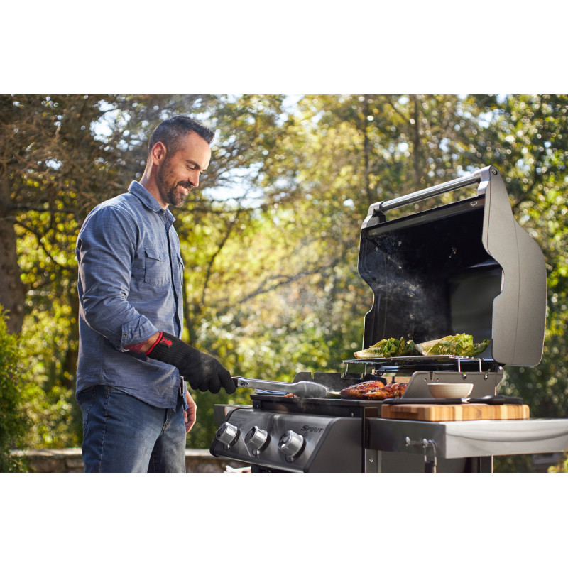 Газовый гриль Weber Spirit E-325 GBS, черный