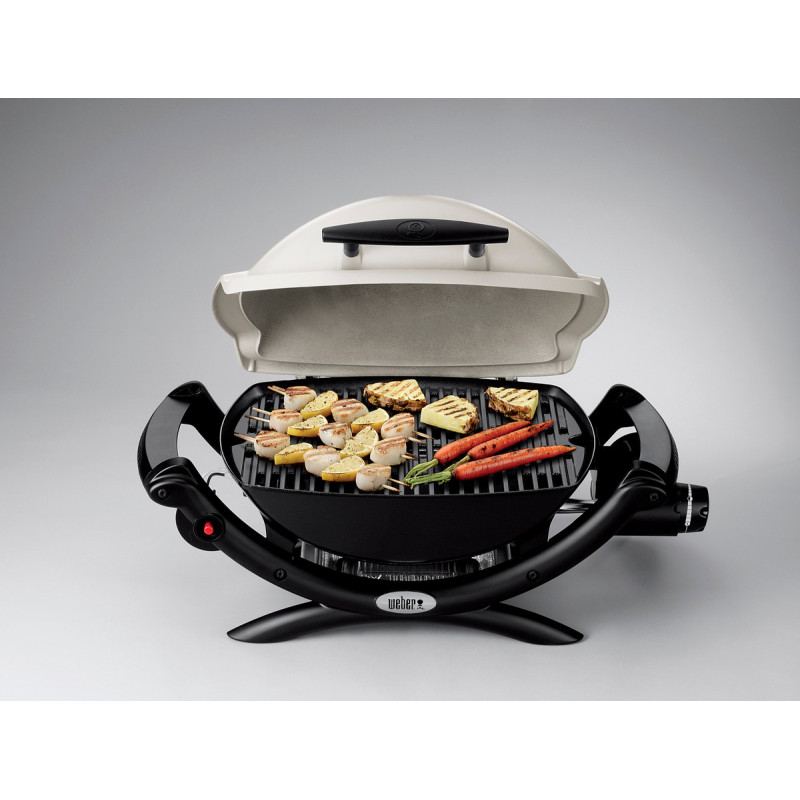 Газовый гриль Weber Q 1000, титановый