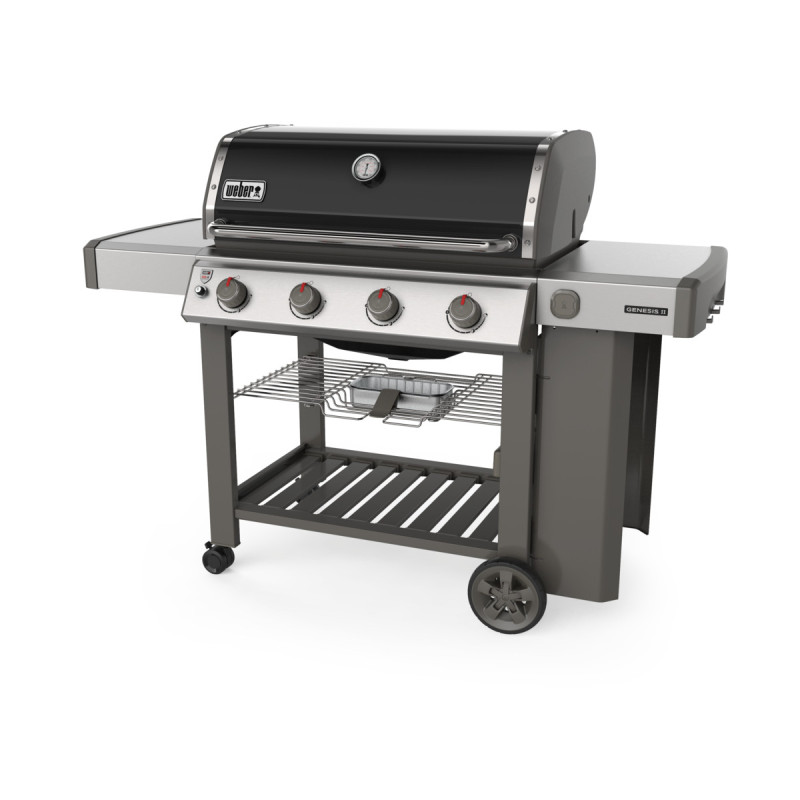 Газовый гриль Weber Genesis II E-410 GBS, черный
