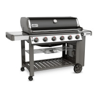 Газовый гриль Weber Genesis II E-610, GBS, черный