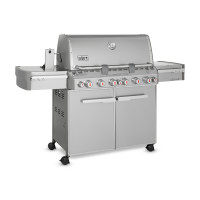 Газовый гриль Weber Summit S-670 GBS, нержавеющая сталь