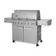 Газовый гриль Weber Summit S-670 GBS, нержавеющая сталь