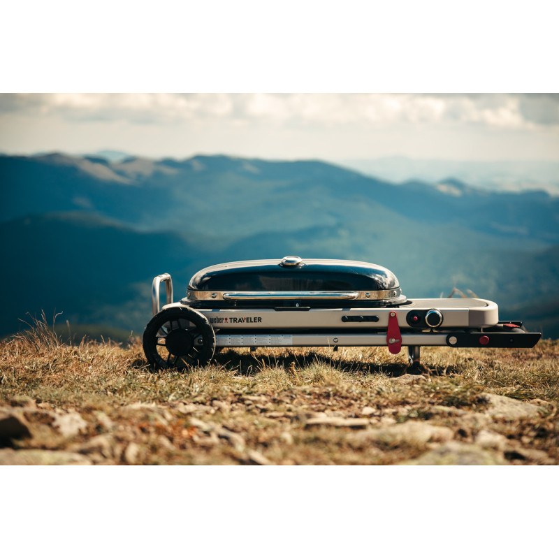 Газовый гриль Weber Traveler черный