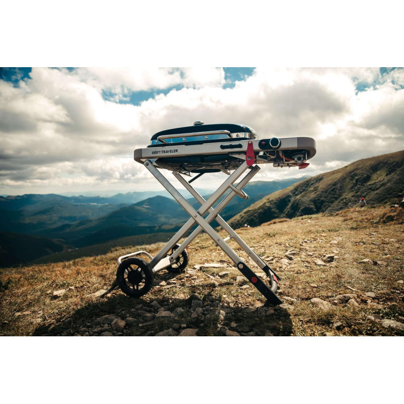 Газовый гриль Weber Traveler черный