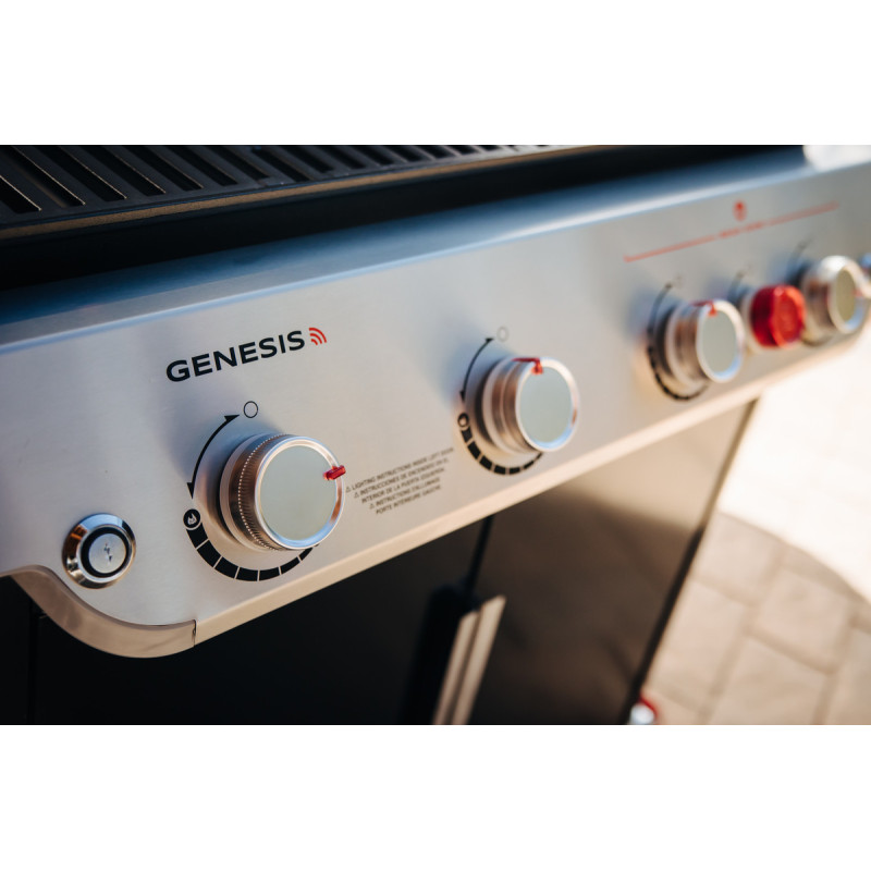 Газовый гриль Weber Genesis E-435, черный