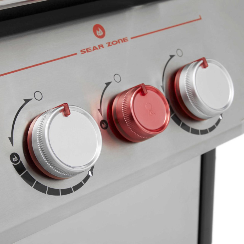 Газовый гриль Weber Genesis SX-435, нержавеющая сталь