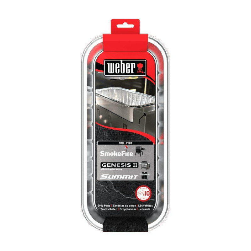 Емкость для жира для пеллетных грилей Weber SmokeFire и газовых грилей Weber Summit, Genesis II (серии 400 и 600), 10 шт