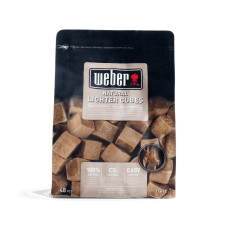 Кубики Weber для розжига натуральные, 48 шт