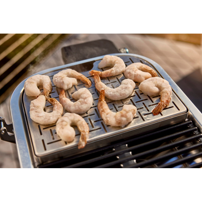 Гриль электрический Weber Lumin, красный
