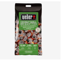 Брикеты из кокосовой стружки Weber, 8 кг