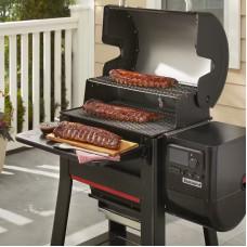 Стальной складной передний стол для Weber SEARWOOD 600