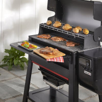 Стальной складной передний стол для Weber SEARWOOD XL 600