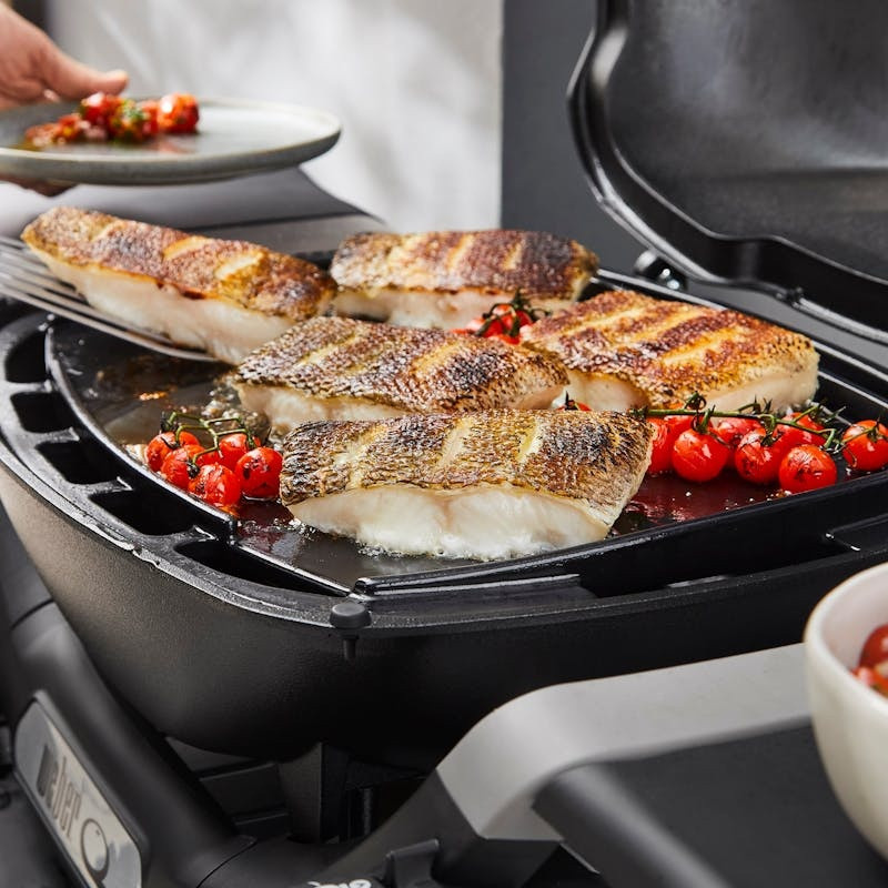 Чугунная планча для серии Weber Q 1000
