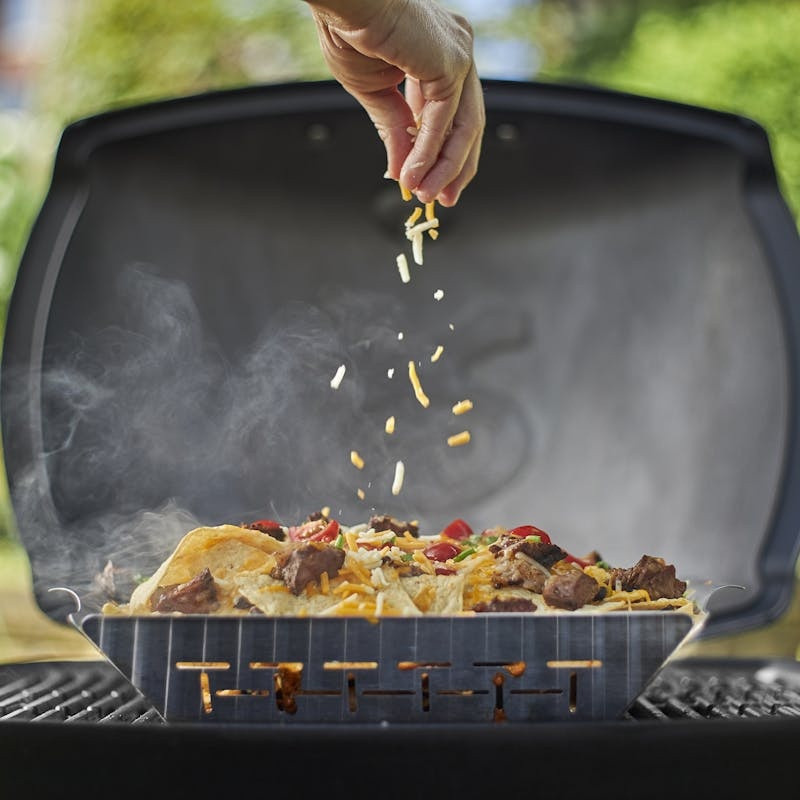 Корзина-сетка Weber для приготовления, с высокими бортами