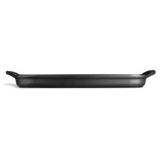 Блюдо для гриля керамічне Emile Henry BBQ 42.5х27.5 см чорний (717547)