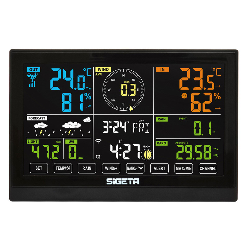 Метеостанция SIGETA SmartMeteo Pro 7-in-1 Wi-Fi
