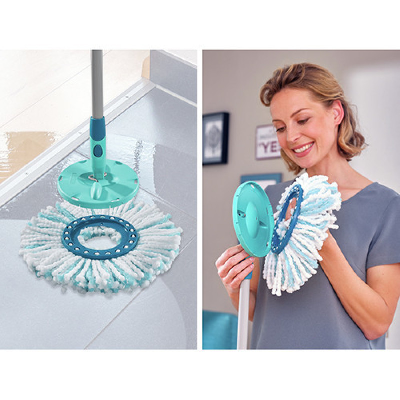 Насадка для швабри Leifheit Twist Mop microduo 30 см (52104)