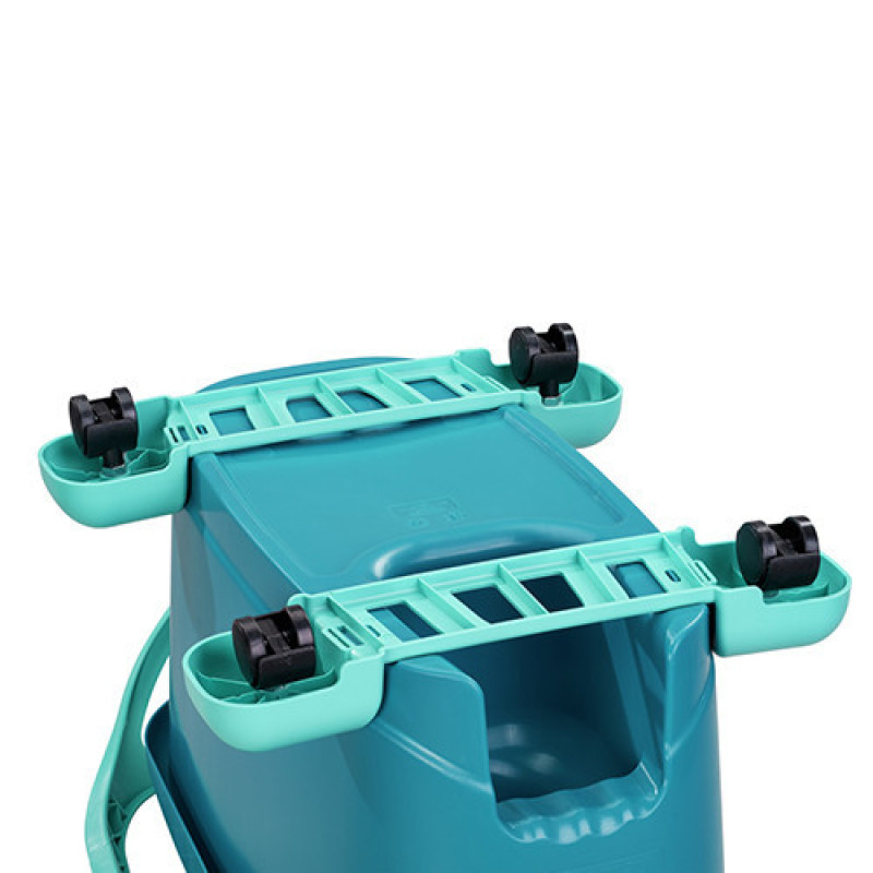 Набор для уборки Leifheit Clean Twist Disc Mop Ergo Mobile Ведро со шваброй (52102)