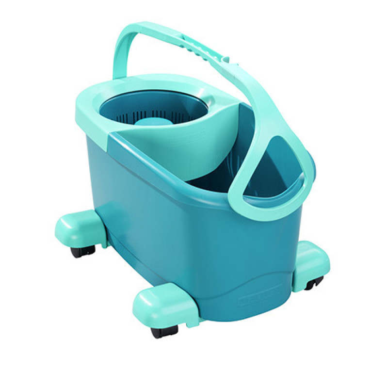 Набор для уборки Leifheit Clean Twist Disc Mop Ergo Mobile Ведро со шваброй (52102)