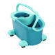 Набор для уборки Leifheit Clean Twist Disc Mop Ergo Mobile Ведро со шваброй (52102)