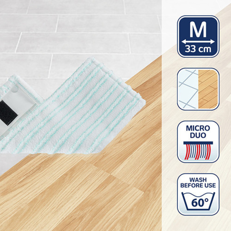 Губка для швабры Leifheit Clean Twist M Ergo micro duo (52123)