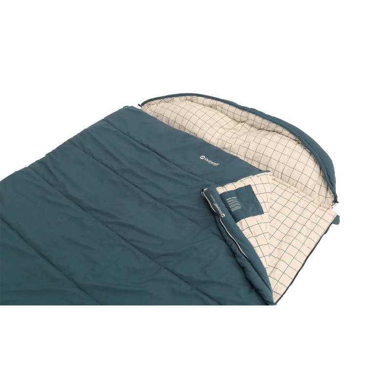 Спальный мешок Outwell Camper Lux Double Blue -1°C (230505)