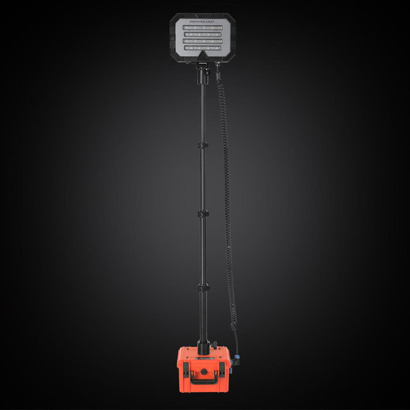Прожектор профессиональный Mactronic Monster Light Mini Rescue (18 000Lm) Recharge (PFL0151-E-ORANGE)