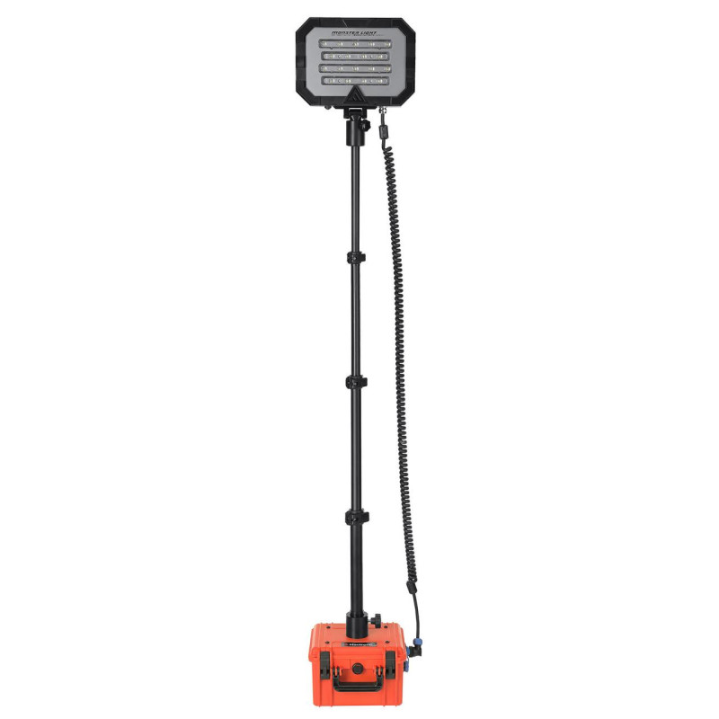 Прожектор профессиональный Mactronic Monster Light Mini Rescue (18 000Lm) Recharge (PFL0151-E-ORANGE)