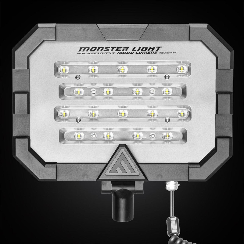 Прожектор профессиональный Mactronic Monster Light Mini Rescue (18 000Lm) Recharge (PFL0151-E-ORANGE)